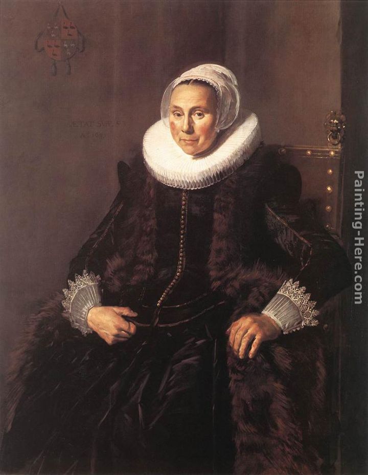 Cornelia Claesdr Vooght painting - Frans Hals Cornelia Claesdr Vooght art painting